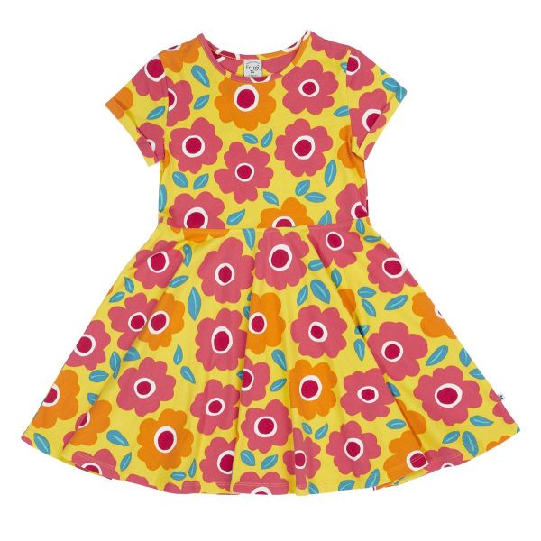Frugi Floral Field Skater Dress
